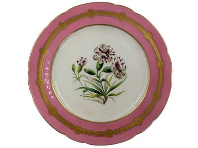 Minton Porcelain Manufactory. Тарелка обеденная. Фарфоровая мануфактура Минтон. Серия 