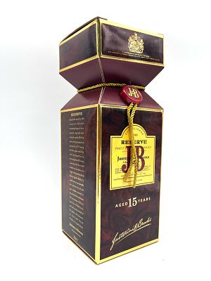 Scotch Whisky J & B Reserve 15 years 70cl. 40%vol.