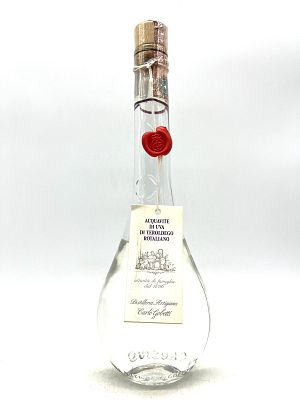 Acquavite Di Uva (Grappa) Teroldego Rotaliano distilleria Artigiana Carlo Gobetti Verona Italia 