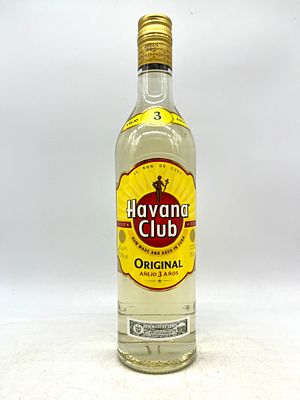Havana Club A&ntilde;ejo 3 Year Original Rum 70cl. 37.5%
