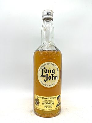 Scotch Whisky Long John Over 5 Years Old 1980s 75cl. 43%