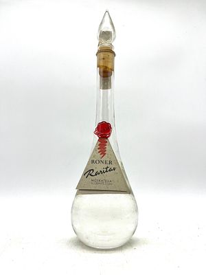 Grappa Roner Raritas, produced in 1991, only 900 bottles - Moskatella Traubenbrand 50cl. 43%