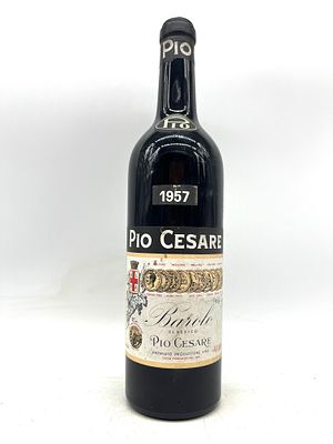 Vino Barolo Pio Cesare 1957 , Piedmont, Italy.