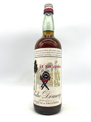 Brandy Fundador Pedro Domecq 1950s Jerez de la mFrontera 100cl. 40%