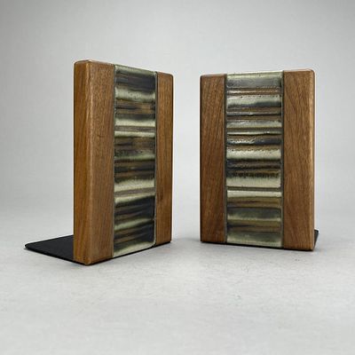 PR Gordon & Jane Martz Marshall Studios Bookends. Gordon Martz (American, 1924 - 2015) and Jane 