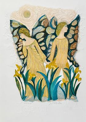 Judith Bledsoe (AM/FR, 1938-2013) Lithograph 1970s. Judith Bledsoe (American/French, 1938-2013) 