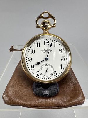 Ball Watch Co., Railroad Grade Pocket Watch. Official Railroad. Cleveland, Ohio, c. 1920. Serial 
