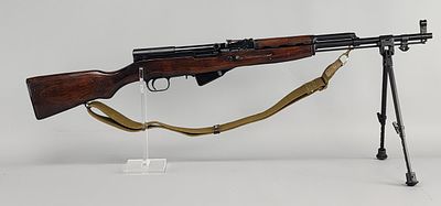 Russian SKS 7.62x39 Rifle, 1954. Russian SKS semi-automatic rifle chambered in 7.62x39mm, with a 