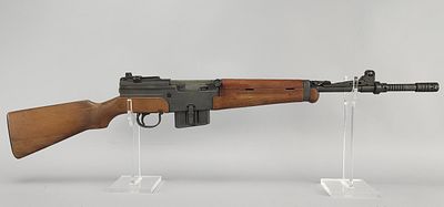 French MAS 1949-56 7.5mm Semi-Auto Rifle. French MAS Model 1949-56 rifle chambered in 7.5mm. 