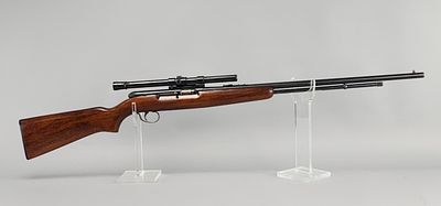 Remington Model 550-1 .22 Rifle w/ Scope. Remington Model 550-1 semi-automatic rimfire rifle 