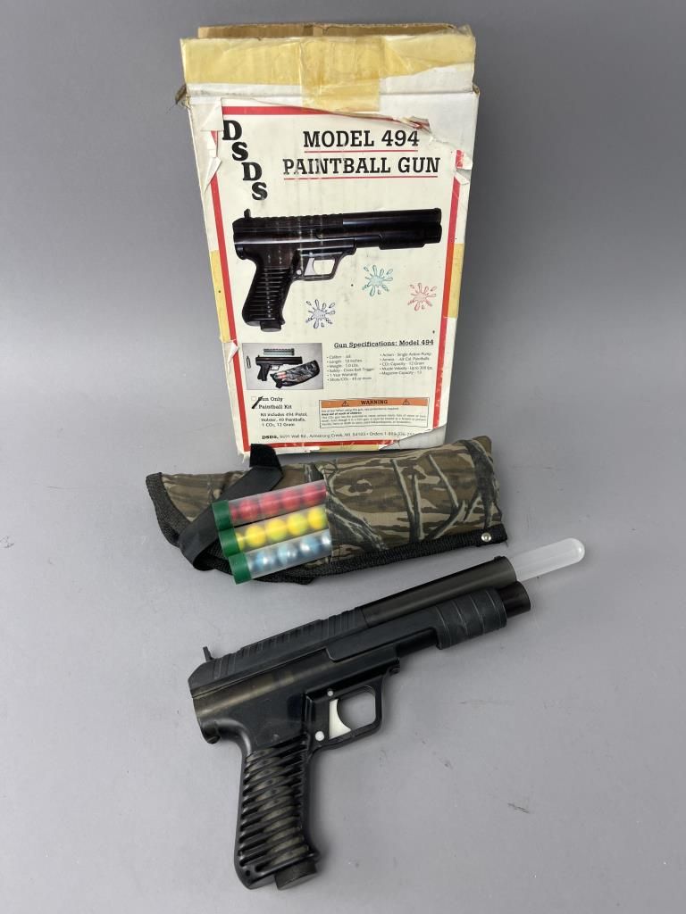 Lot 241: DSDS Model 494 Paintball Gun