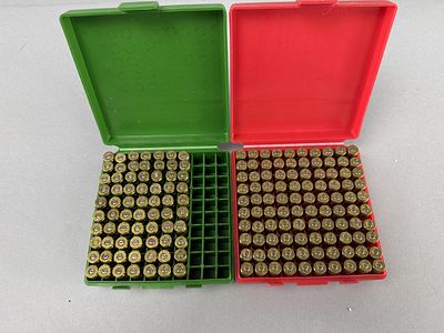 9mm Reload Ammo (170 Rounds, FMJ & RN). Approximately 170 rounds of reloaded 9mm ammunition 