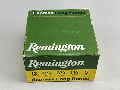 Remington Express 12ga Long Range Ammo 25ct. Remington Express Long Range 12-gauge shotgun 