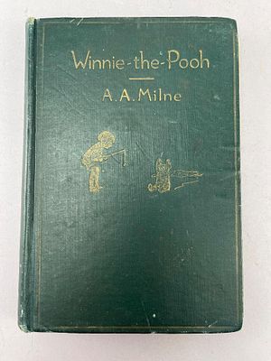 1926 'Winnie-the-Pooh' Thirty-ninth Edition. A.A. Milne, *Winnie-the-Pooh*, published by E.P. 