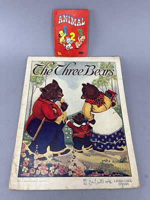 Set of 2 Vintage Whitman Children's Books. Set of two vintage children's books including 'The 