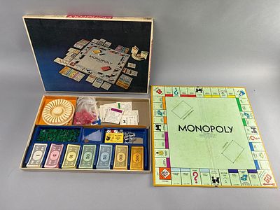 Monopoly Anniversary Edition Board Game. Parker Brothers Monopoly Anniversary Edition board game 
