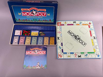 Deluxe Anniversary Edition Monopoly Board Game. Deluxe Anniversary Edition Monopoly board game 