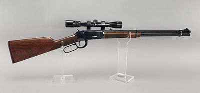 Winchester Big Bore Model 94 XTR .375 Win Rifle. Winchester Big Bore Model 94 XTR lever-action 