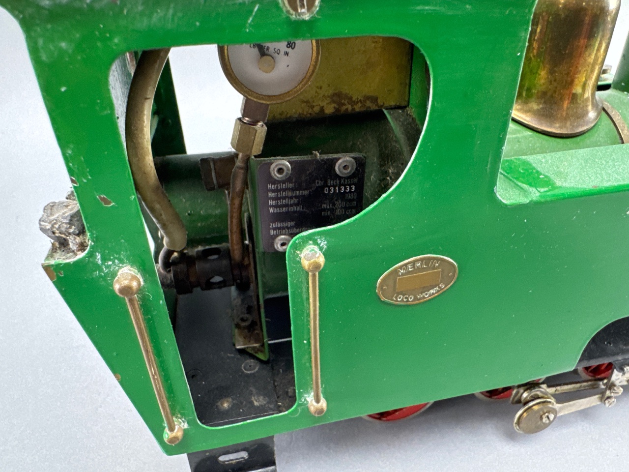 Merlin Steam Engine Mini Lot 140 – Merlin Loco Works Model LIVE Steam Engine, 10 Inch | Epic ...