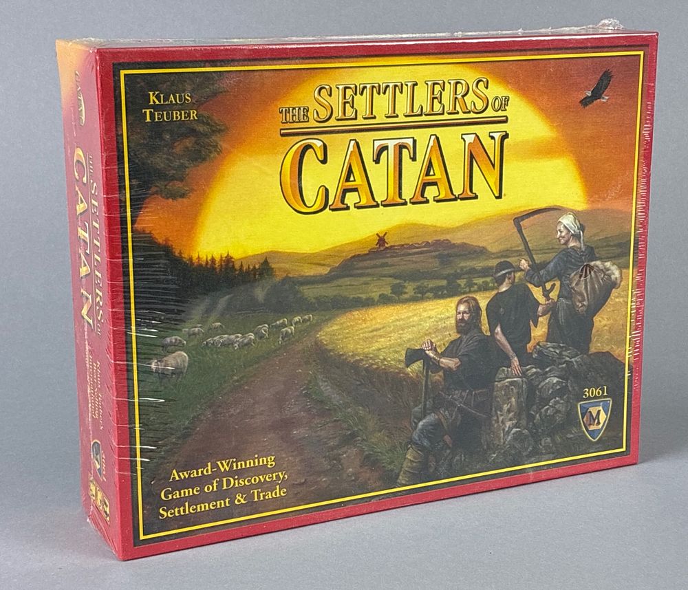 Sealed The Settlers of Catan Board Game by Mayfair Games. Sealed copy of 'The Settlers of Catan' 