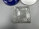 Set of Ges-Line Plastic Ashtrays & Glass Ashtray. Set of four Ges-Line plastic ashtrays, model Image - 2