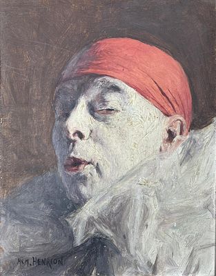 Armand Henrion (BE/FR 1875-1958) Oil Painting. Armand Francois Joseph Henrion (Belgian/French 