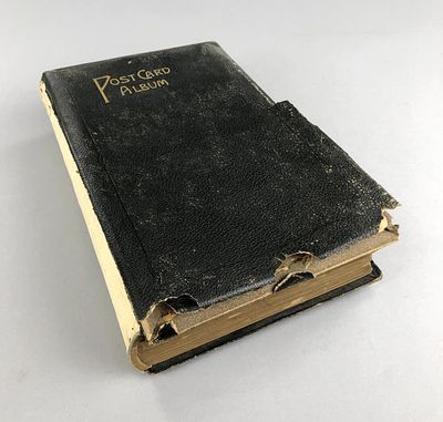Antique Post Card Album w 475+ Post Cards 1905-15. Antique post card album with almost 500 post 