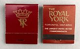 Toronto Hotels, Restaurants, Bars Matchbooks. Toronto, Ontario matchbooks including Hotels Image - 2