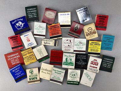 Lansing MI Restaurants & Businesses Matchbooks. Matchbooks from Lansing, Michigan restaurants 