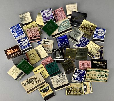 Jackson Michigan Restaurant Matchbooks. Matchbooks from Jackson Michigan restaurants, including 