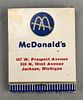 Jackson Michigan Restaurant Matchbooks. Matchbooks from Jackson Michigan restaurants, including Image - 9
