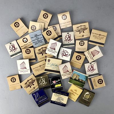 Detroit Hotel Matchbooks Whittier Leland Hyatt. Detroit Michigan hotel matchbooks, including 