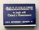 Detroit Matchbooks S.S. Aquarama Hudson's DYC. Detroit Michigan matchbooks, including Hudson's Image - 8