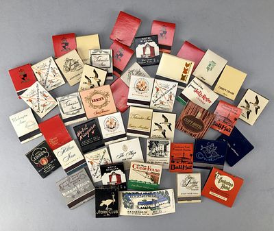 New York, Maryland & California Matchbooks. New York, Maryland, and California matchbooks 