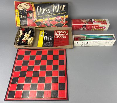 E. S. Lowe Chess Tutor Game Set with Books. E. S. Lowe's Chess Tutor is a chess game set 