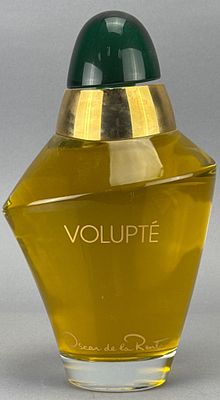 Oscar de la Renta Volupt&eacute; Perfume Display Bottle, Glass Design. Oscar de la Renta Volupt&eacute; 