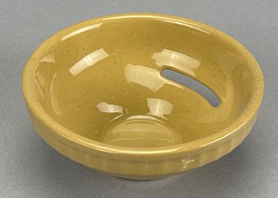 T.G. Green Ltd. Yellowware Egg Separator, 3.5 Inches Wide. T.G. Green Ltd. yellowware egg 