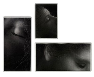 3 Mikio Watanabe (JP / FR, b. 1954) "Souvenir" 1993 Mezzotint Prints. Set of three Mikio 