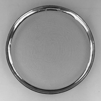 Ann Morhauser (AM b. 1957) for Annieglass (CALF) 19-3/8" Charger 1987. Ann Morhauser (American 