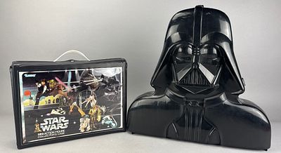 Kenner Star Wars Darth Vader and Mini-Figure Cases. Kenner Star Wars Darth Vader action figure 
