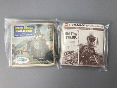 GAF View-Master Reel Sets with Historical Themes. Collection of GAF View-Master reel sets 