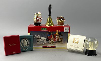 Lemax Village Collection Fire Engine Figurine. Lemax Village Collection fire engine figurine in 
