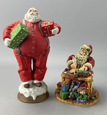 LINOA MASSOPUST DESIGN Santa Claus Figurines Set. LINOA MASSOPUST DESIGN Santa Claus figurines 