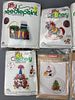 Christmas Needlepoint & Cross-Stitch Kits, Sealed. Assortment of Christmas-themed needlepoint Image - 1