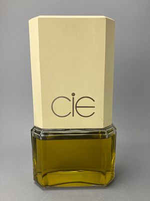 Factice Perfume Bottle, Glass and Plastic. Factice perfume bottle made of glass and plastic. The 