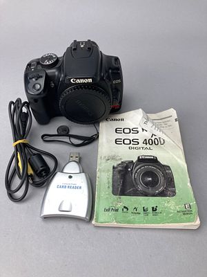 Canon EOS 400D Digital Camera with Accessories. Canon EOS 400D digital camera with accessories 
