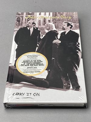 Rhino Peter Paul and Mary Music DVD Set. Rhino boxed set of Peter Paul and Mary music DVDs 