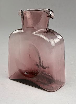 William H. Blenko Sr. (AM, 1897-1969) 1938 Blenko #384 Water Pitcher. William Henry Blenko Sr. 
