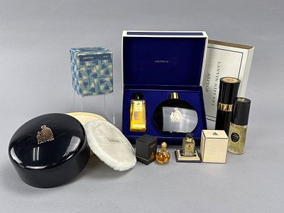 Lanvin Arpege Gift Set, Perfume, and Dusting Powder. Lanvin Arpege gift set, Arpege dusting 