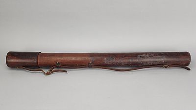 H.H. Heiser #347 Triple H Leather Rod Case. Hermann H. Heiser Manufacturing Company, Denver 